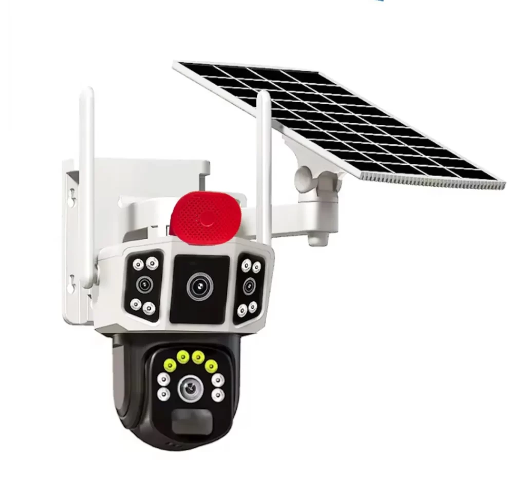 Okam Solar 4G Güneş Enerjili Dual Lens 360° Görüş Akıllı Güvenlik Kamerası O KAM Uygulama