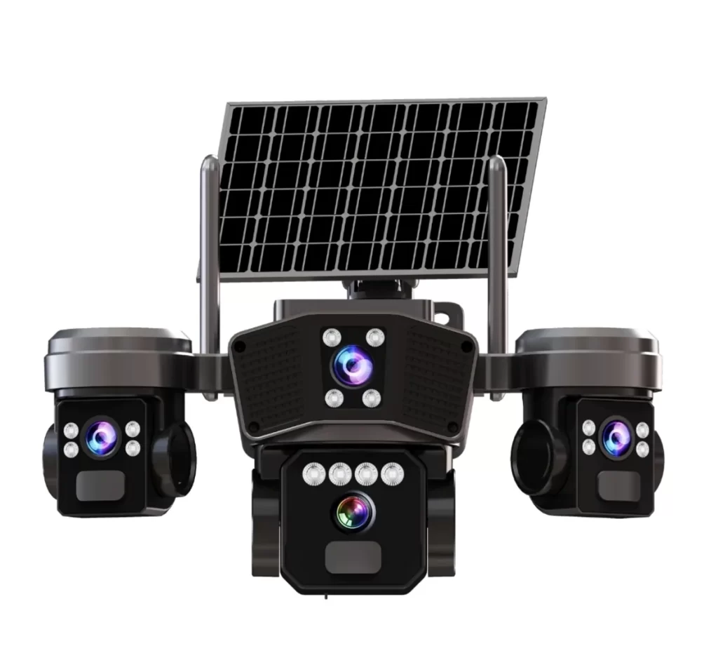 Avenir AV M09 9mp 3 Kameralı Solar Panelli Güneş Enerjili 4g Sim Kartlı Sesli Kamera