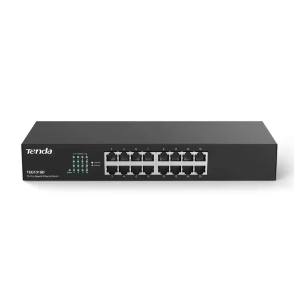 tenda teg1016d 16 port 10 100 1000 gbit switch 131461666 sw1600sh1600