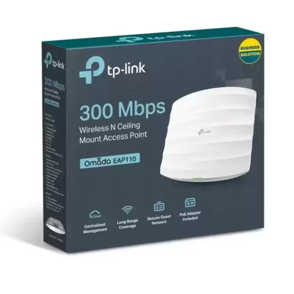 tp link eap110 300 mbps 24 ghz tavan tipi access point 181391110 sw1000sh760