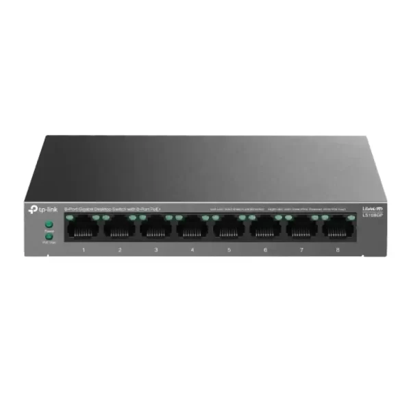 tp link ls108gp 8 port gigabit desktop switch with 8 port poe 187591894 sw590sh590