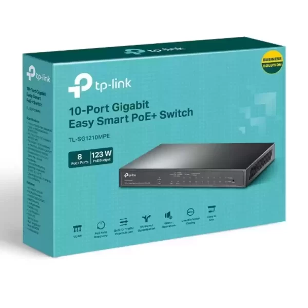 tp link tl sg1210mpe 10 port gigabit 8 port poe 130705558 sw590sh590