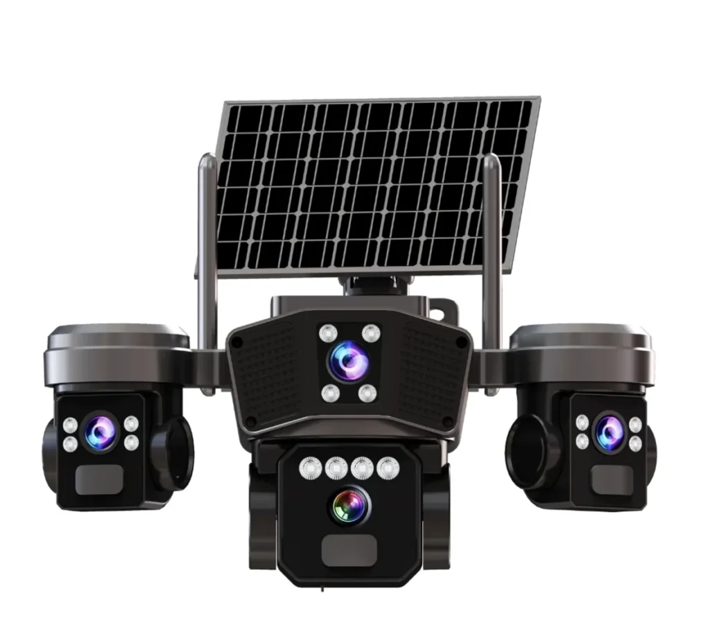 Avenir AV M09 9mp 3 Kamerali Solar Panelli Gunes Enerjili 4g Sim Kartli Sesli Kamera