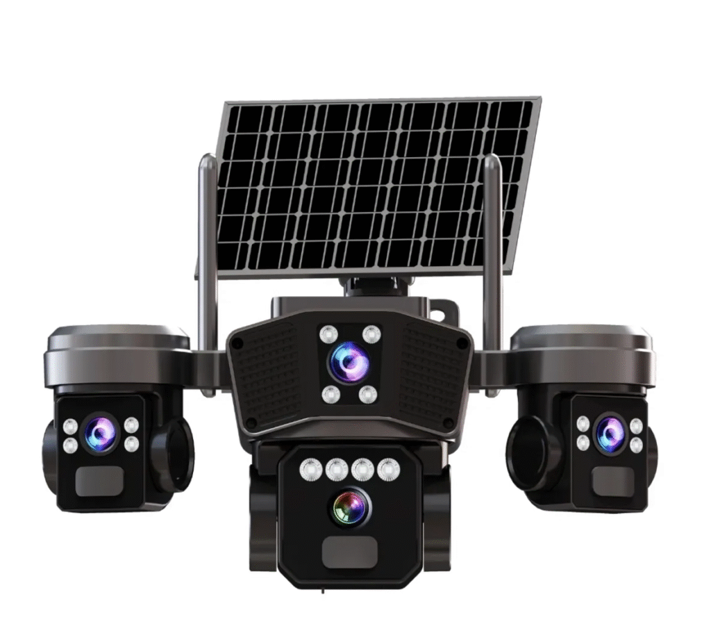 Avenir AV-M09 9MP 3 Kameralı Solar 4G SIM Kartlı Kamera: Yenilikçi Güvenliğin Zirvesi! 1 image