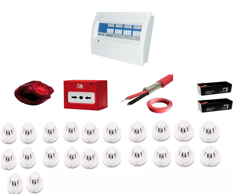 Eleks 22 Bolgeli Konvansiyonel Sertifikali Yangin Alarm Seti 1.png